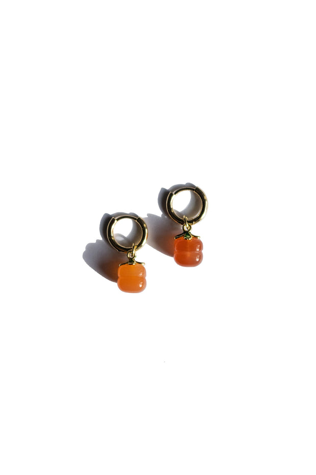 Harvest — Jade Stone Charm Earrings