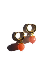 Harvest — Jade Stone Charm Earrings