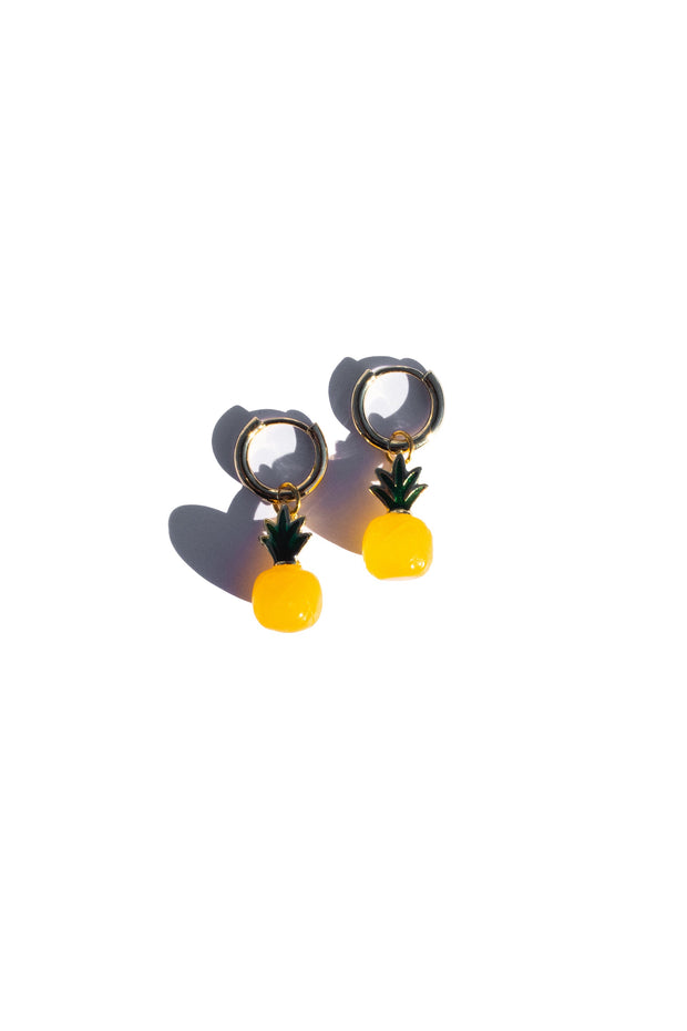 Harvest — Jade Stone Charm Earrings