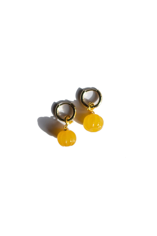 Harvest — Jade Stone Charm Earrings