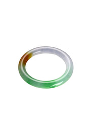 Lavender Field — Multicolor Jade Stone Bangle