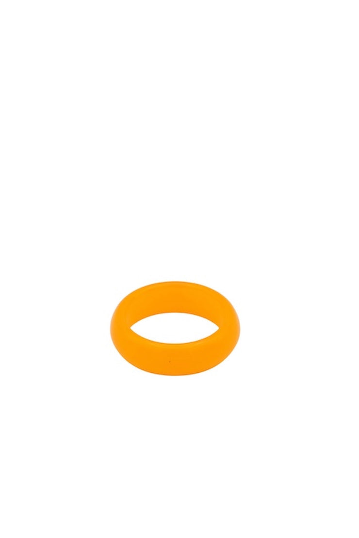 Mandarin — Orange Jade Stone Ring