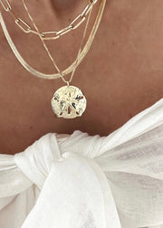 Large Sand Dollar Necklace