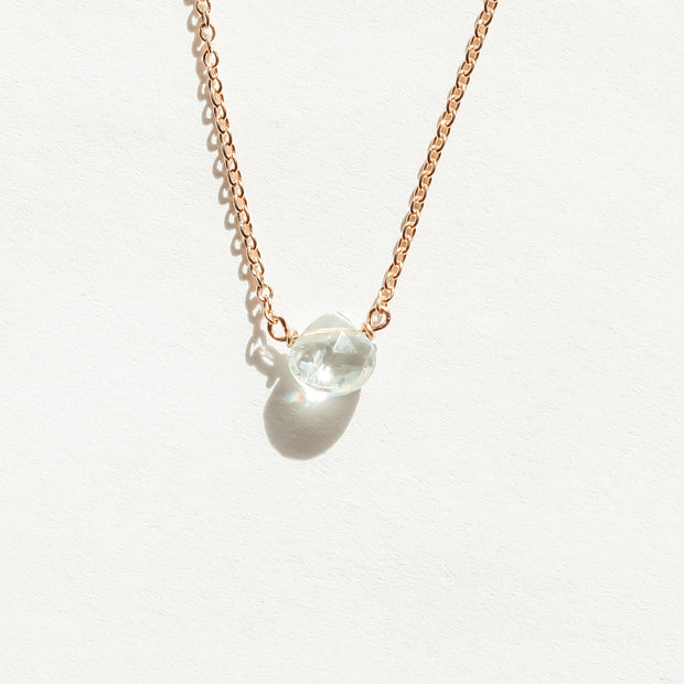 Aquamarine Little Gemstone Necklace