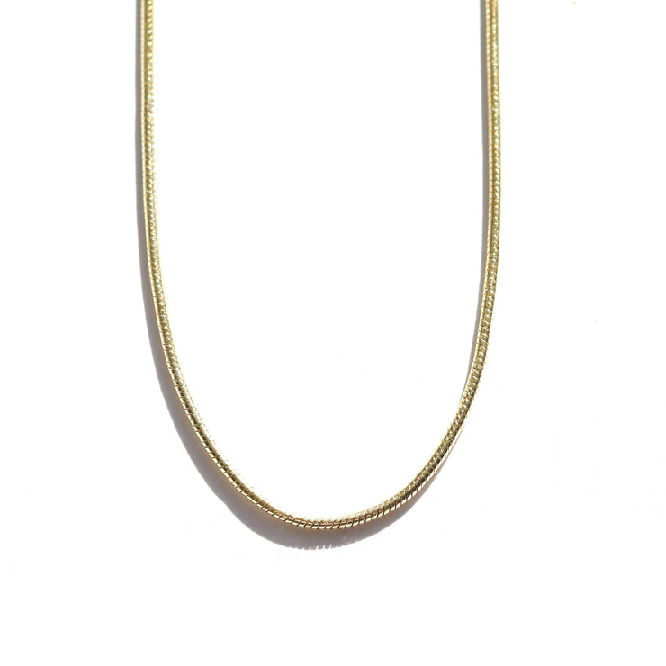 Silky Gold Omega Chain