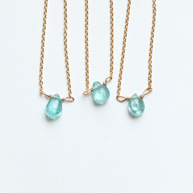 Apatite Little Gemstone Necklace