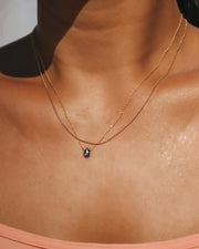 London Blue Topaz Little Gemstone Necklace