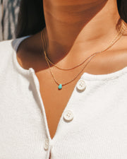 Turquoise Little Gemstone Necklace